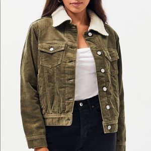 PacSun Sherpa Corduroy Trucker Jacket